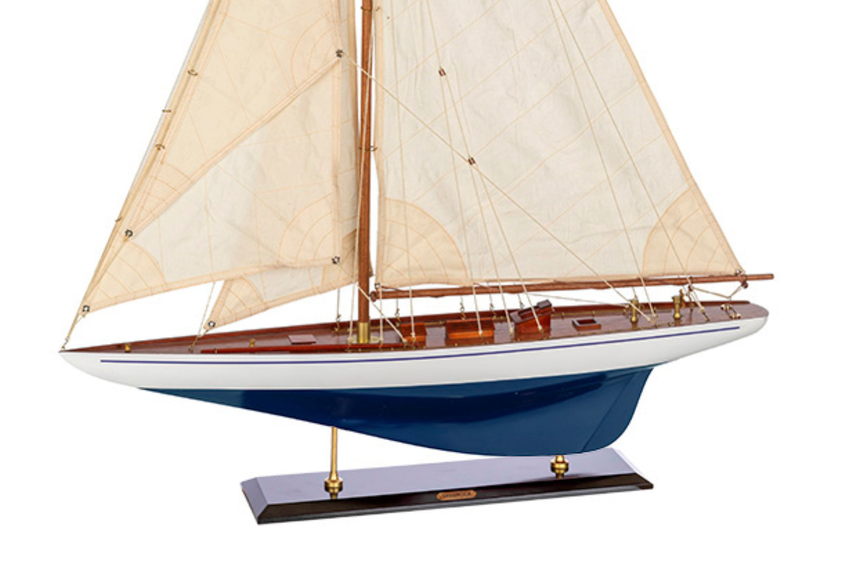 Artesania Seilbåt Shamrock V L:81cm - ZhosLaila