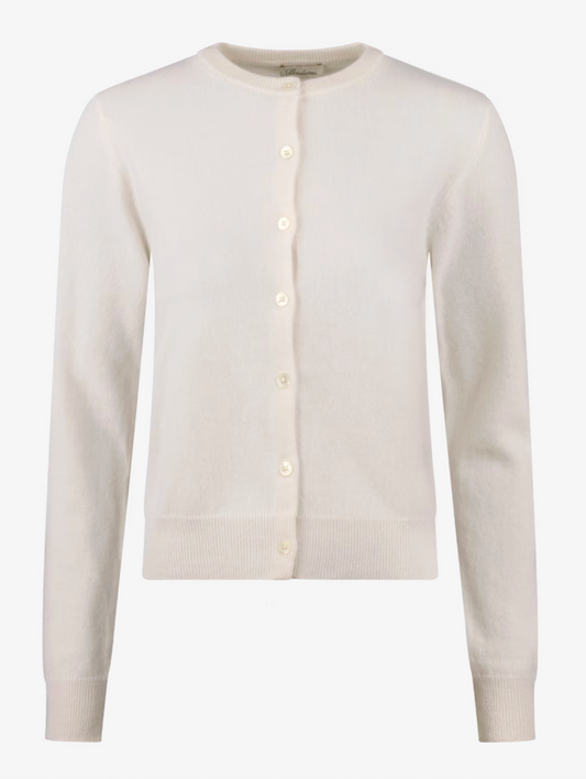 Stenstrøms Judith kashmircardigan Off-White - ZhosLaila