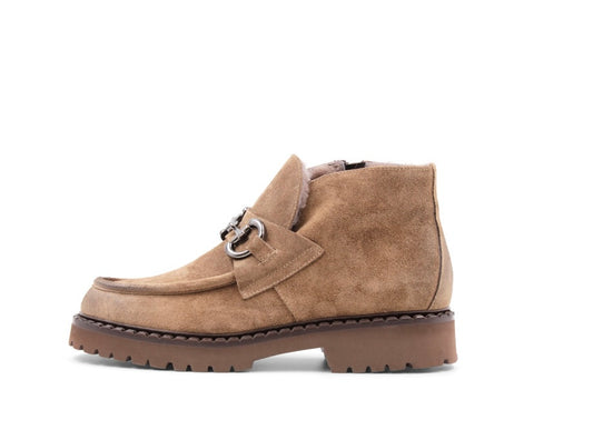 Laura Bellariva London skolett med ullfòr Beige - ZhosLaila