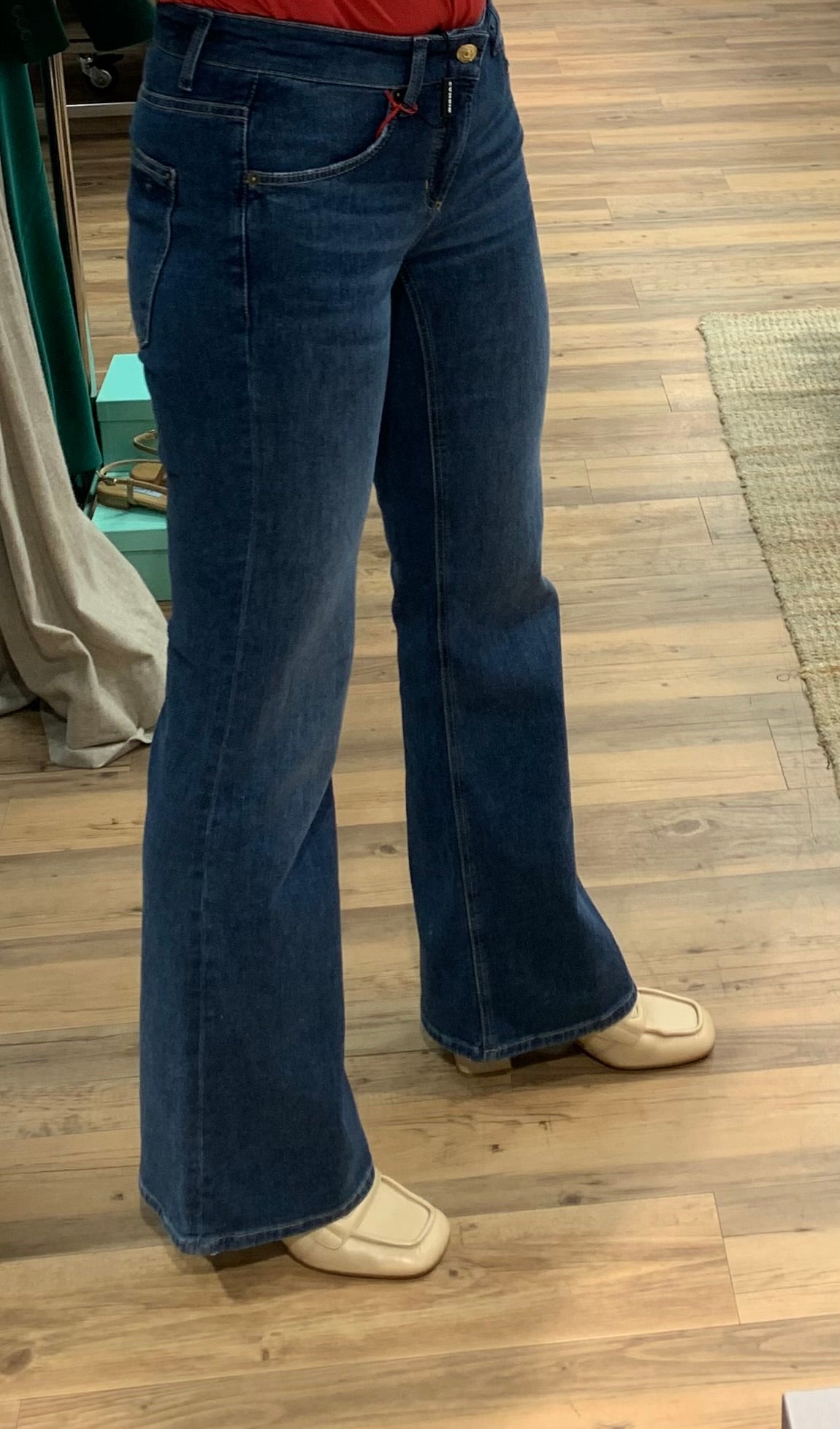 Cambio Fabienne jeans Blå