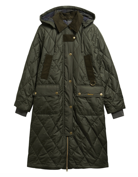 Barbour Rudson vattert jakke Oliven