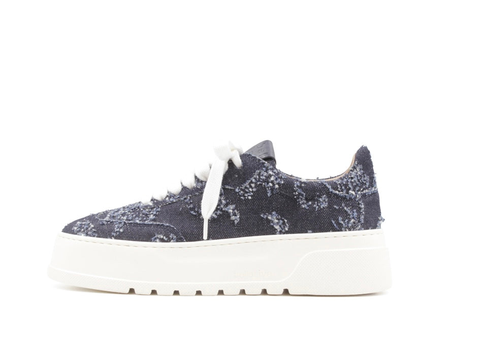 Laura Bellariva Jeans denim sko Blå