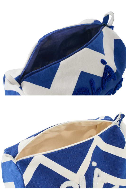 Toilet Bag Ola Amor Cotton Hvit skrift
