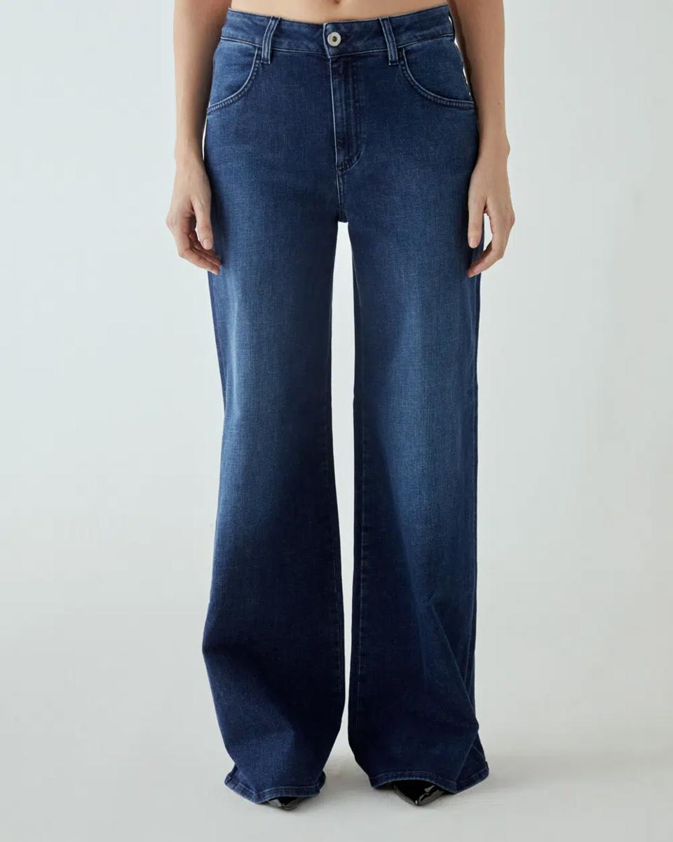 Shaft Five Organic denim Blå