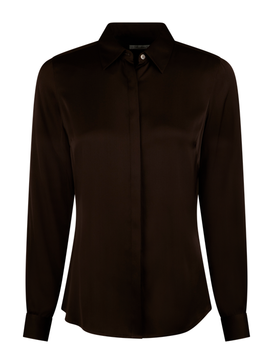 Susan silk Mørkebrun