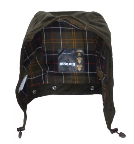 Barbour Classic sylkoil hood