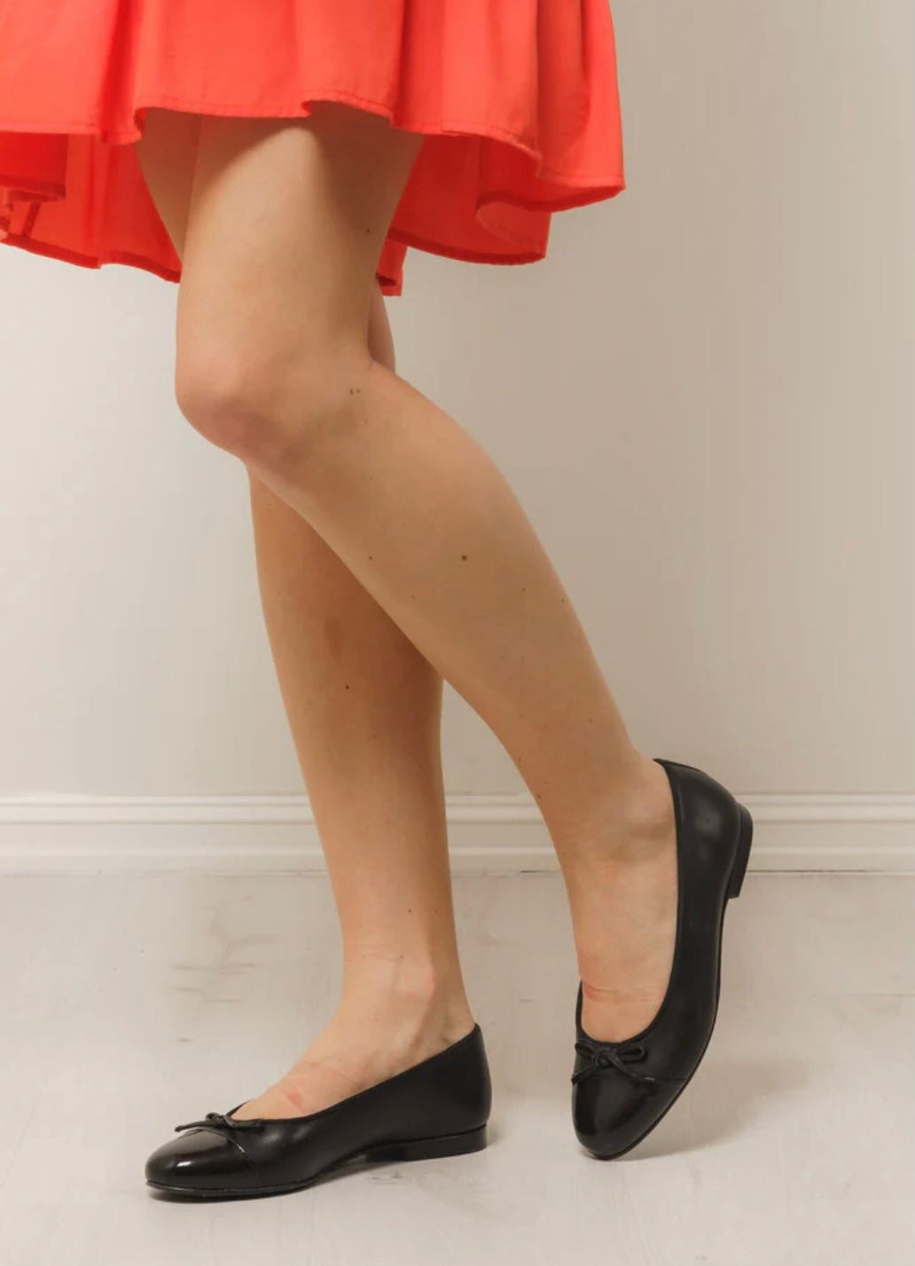 Shoe Biz Stine Ballerina Sort - ZhosLaila