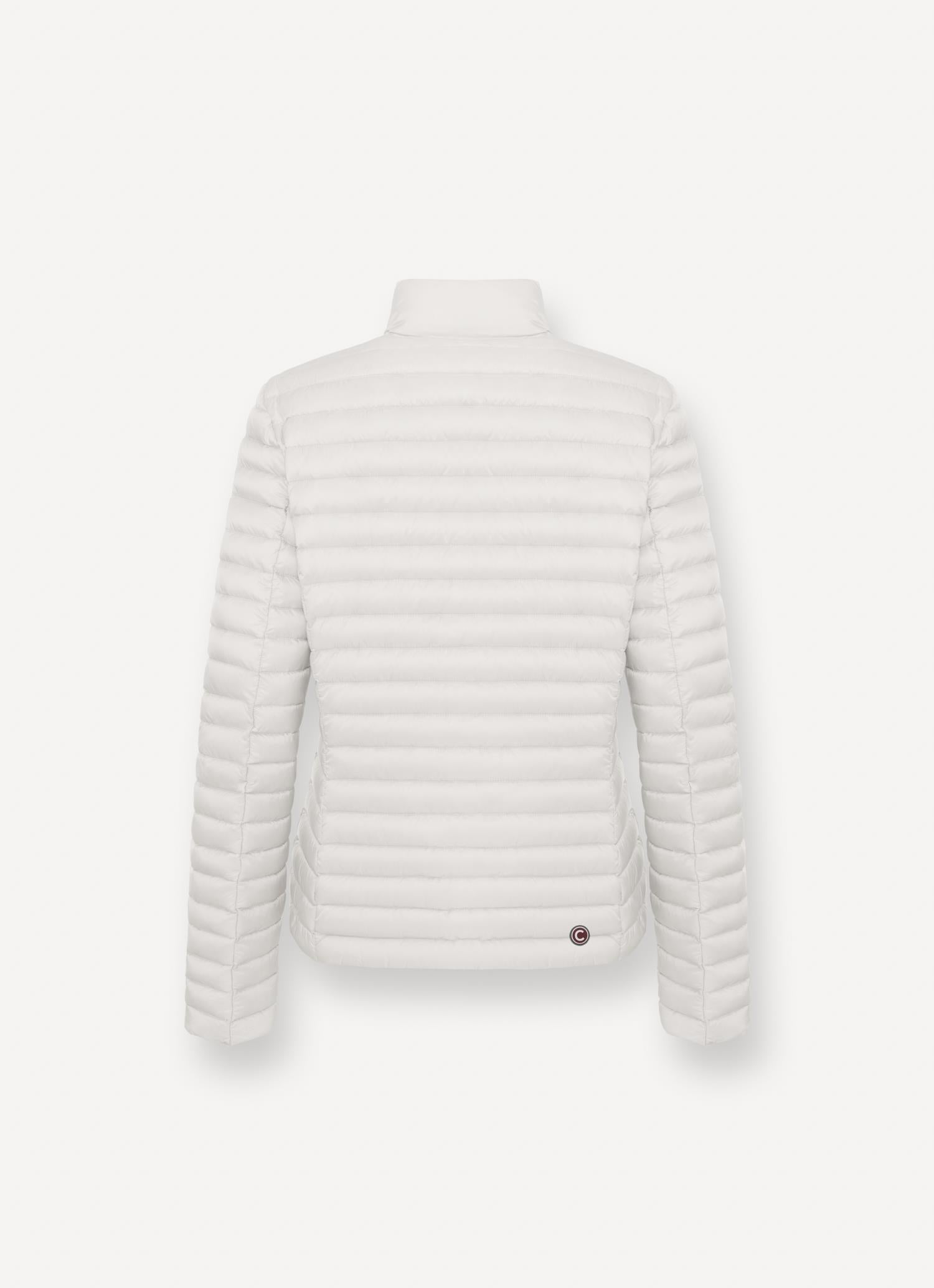 Colmar polstret dunjakke med krage Hvit - ZhosLaila