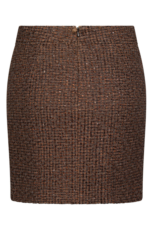 Seductive Paris skjørt Glittertweed