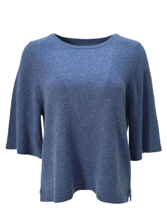 Amuse Kashmir Gerd genser Blå - ZhosLaila