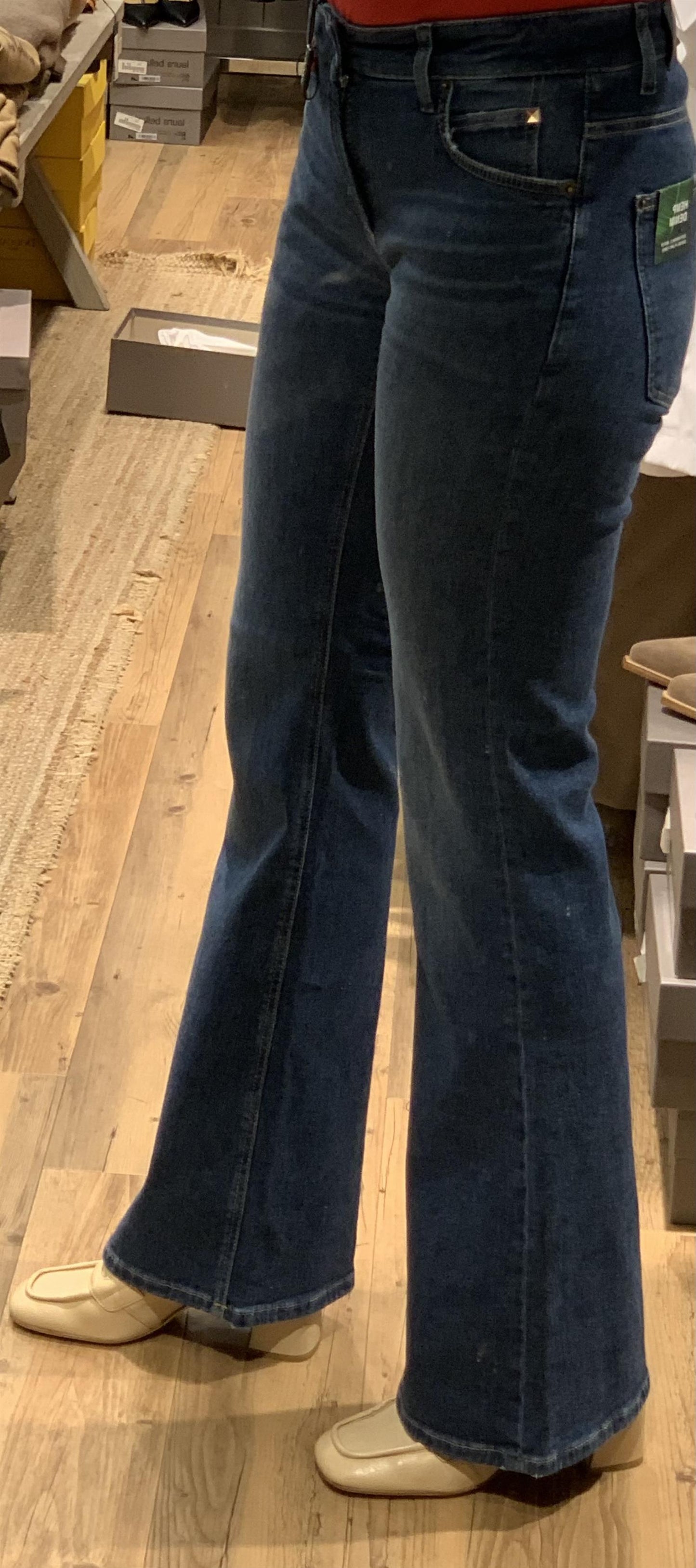 Cambio Fabienne jeans Blå
