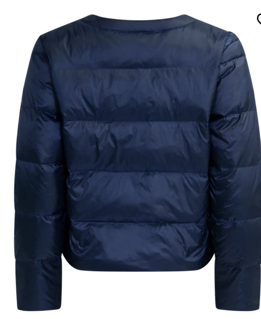 Busnel Ingrid dun jakke Marine - ZhosLaila