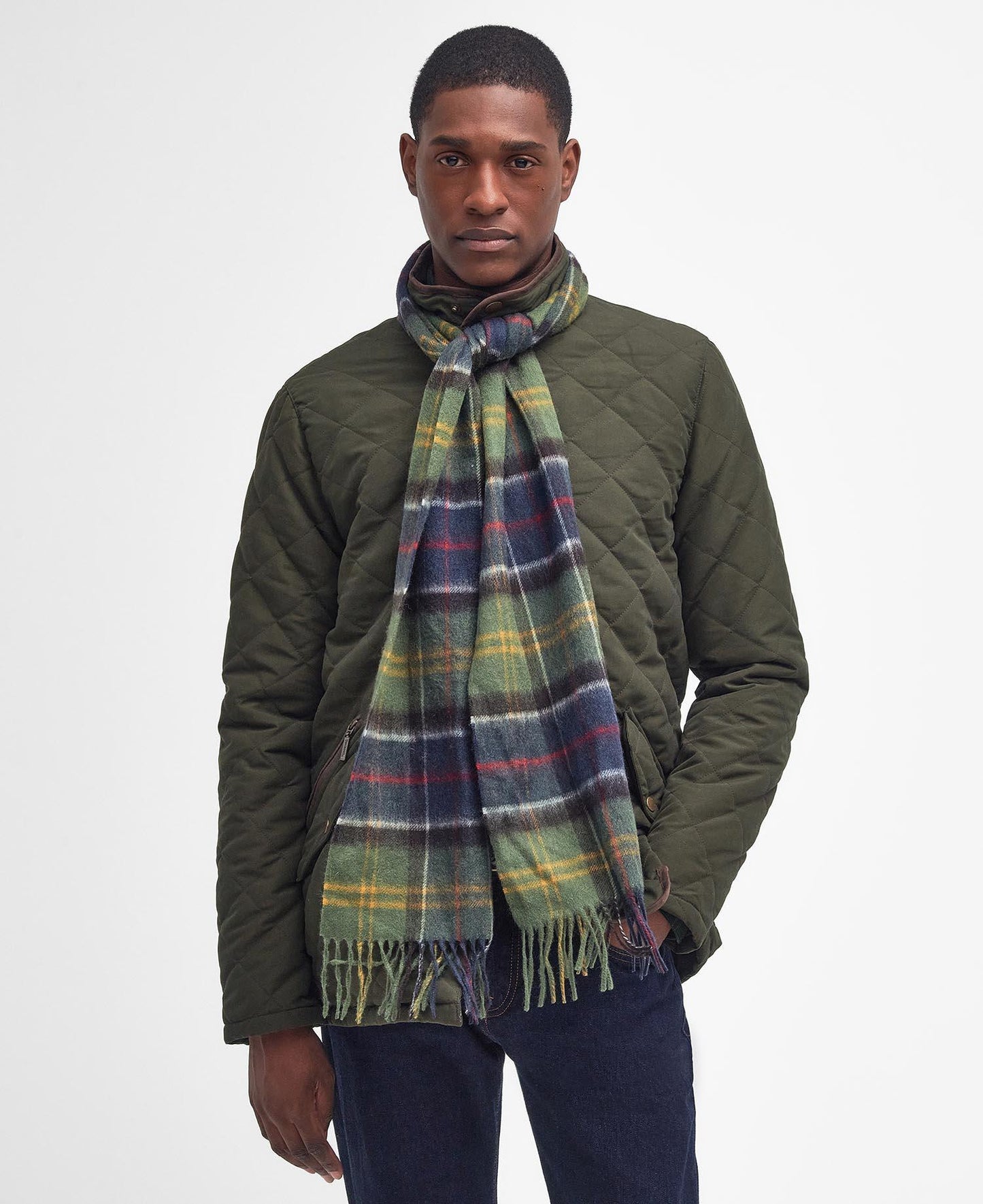 Barbour Tartan skjerf 190cm