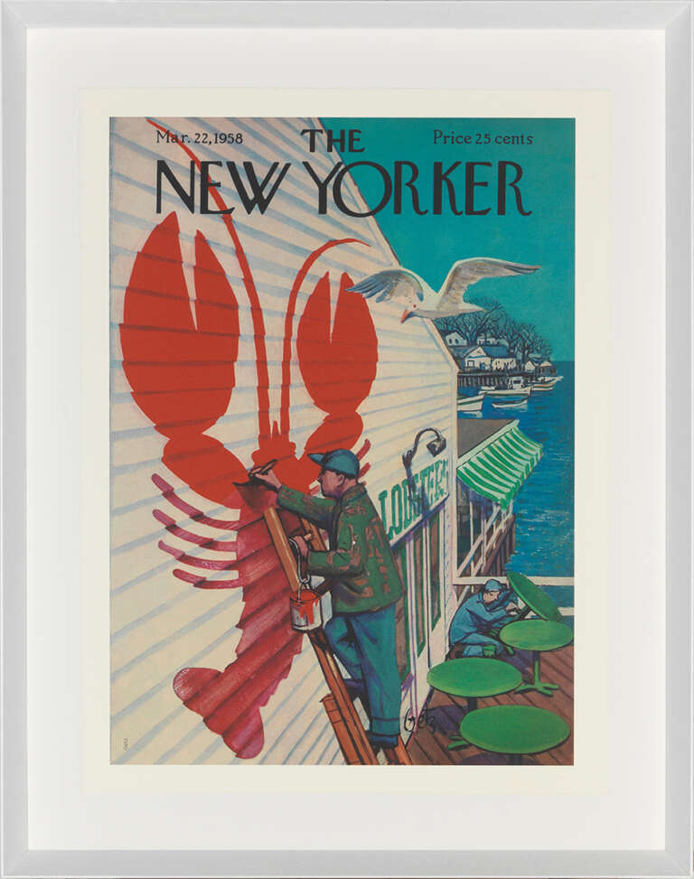 The New Yorker Getz Lobster bilde H94 x B74cm