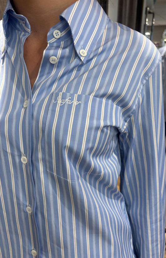 Seafarer Britt skjorte Striper - ZhosLaila