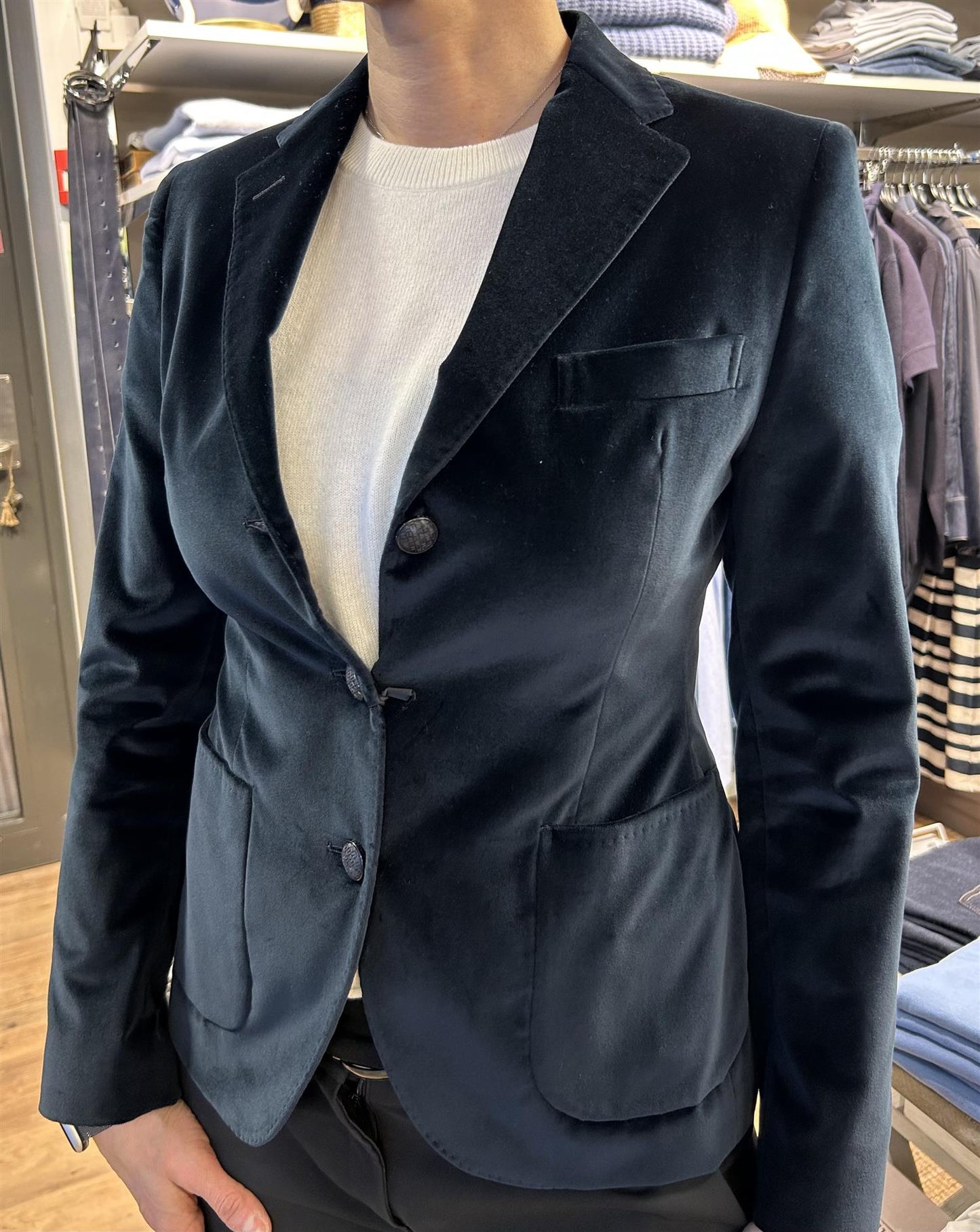 Tagliatore Jackie dressjakke Blå