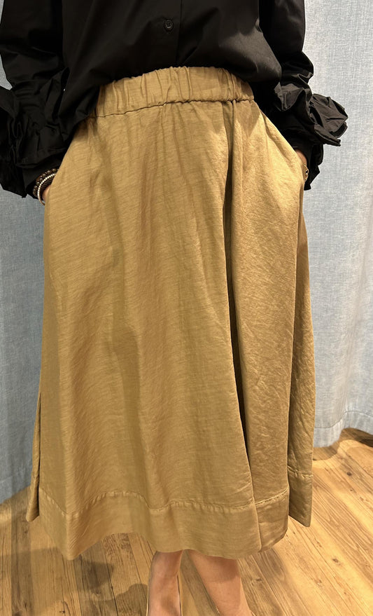 Ally skjørt camel
