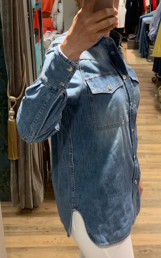 Seafarer Renata skjorte Denim - ZhosLaila