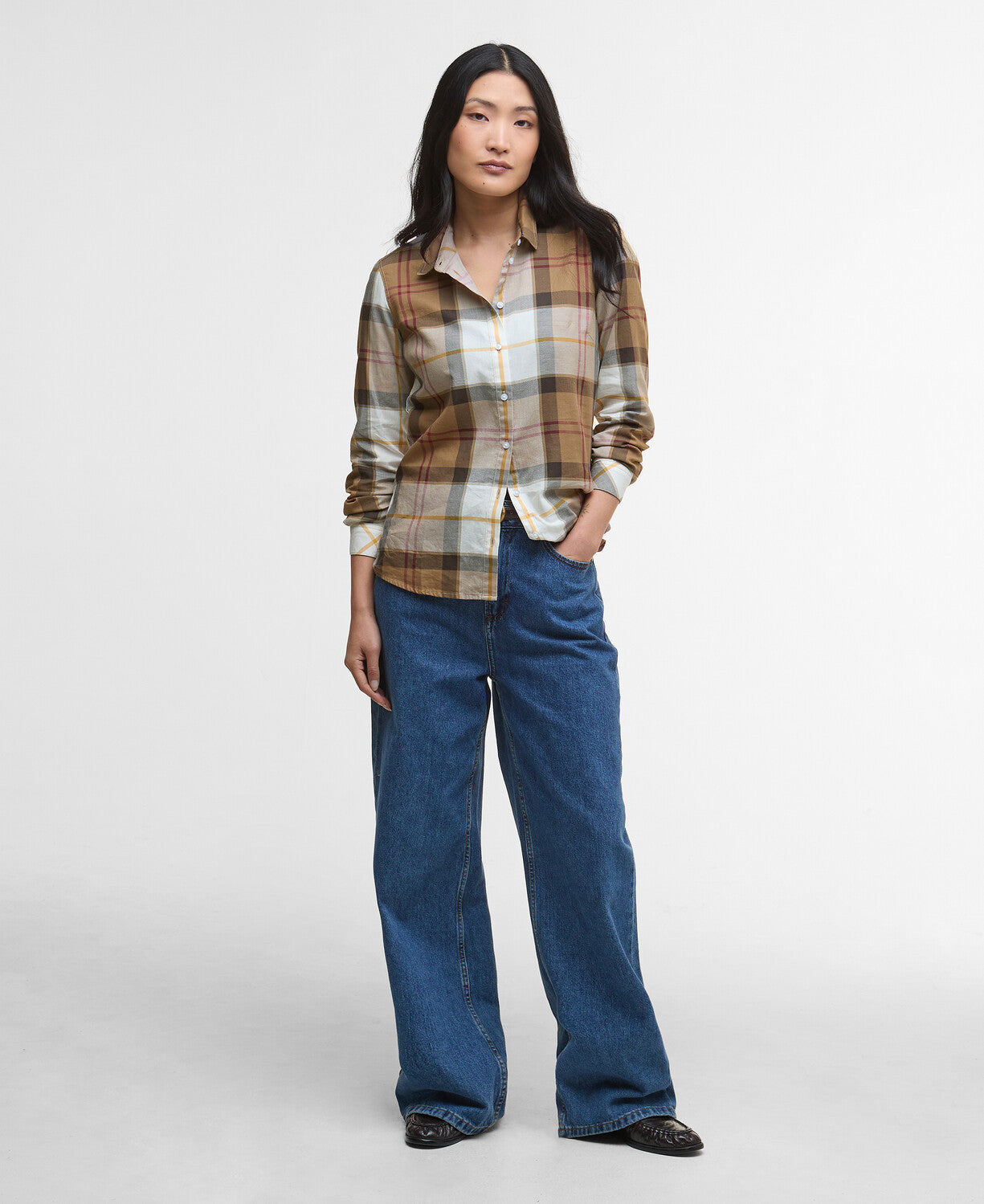 Barbour Bredon Regular langermet skjorte