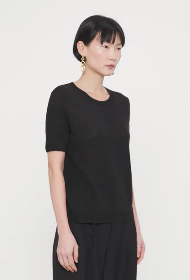 Max Mara Weekend Pancone Genser i lingarn Sort