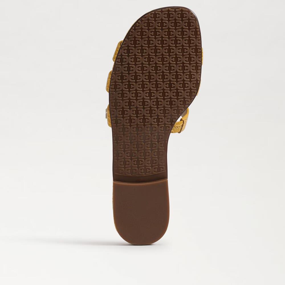 Sam Edelman Bay Slide sandaler Gule - ZhosLaila