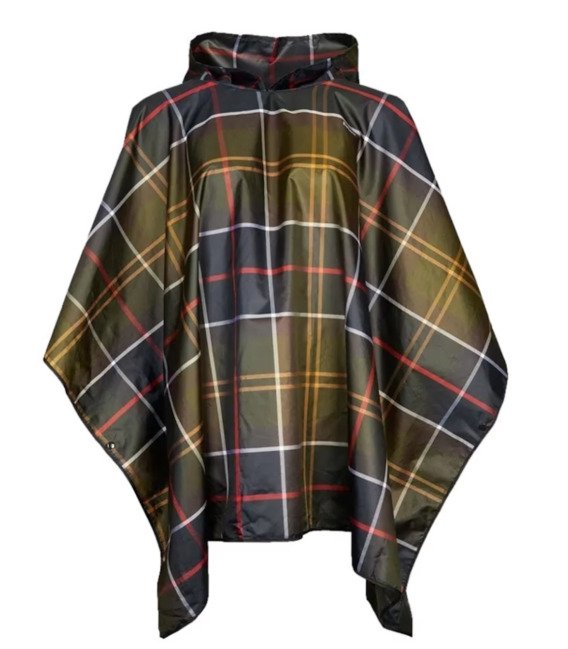 Barbour Tartan vanntett Poncho Unisex - ZhosLaila