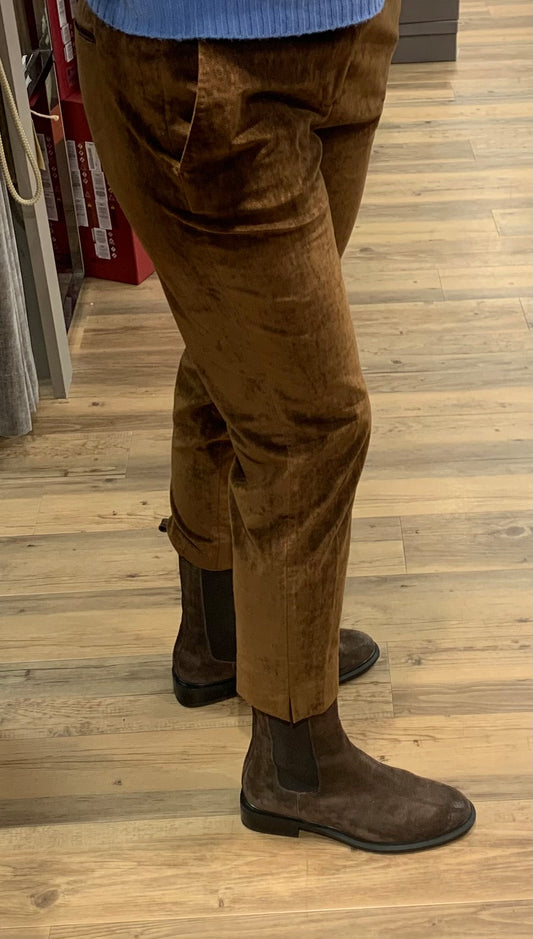 New York Velour Brun - ZhosLaila