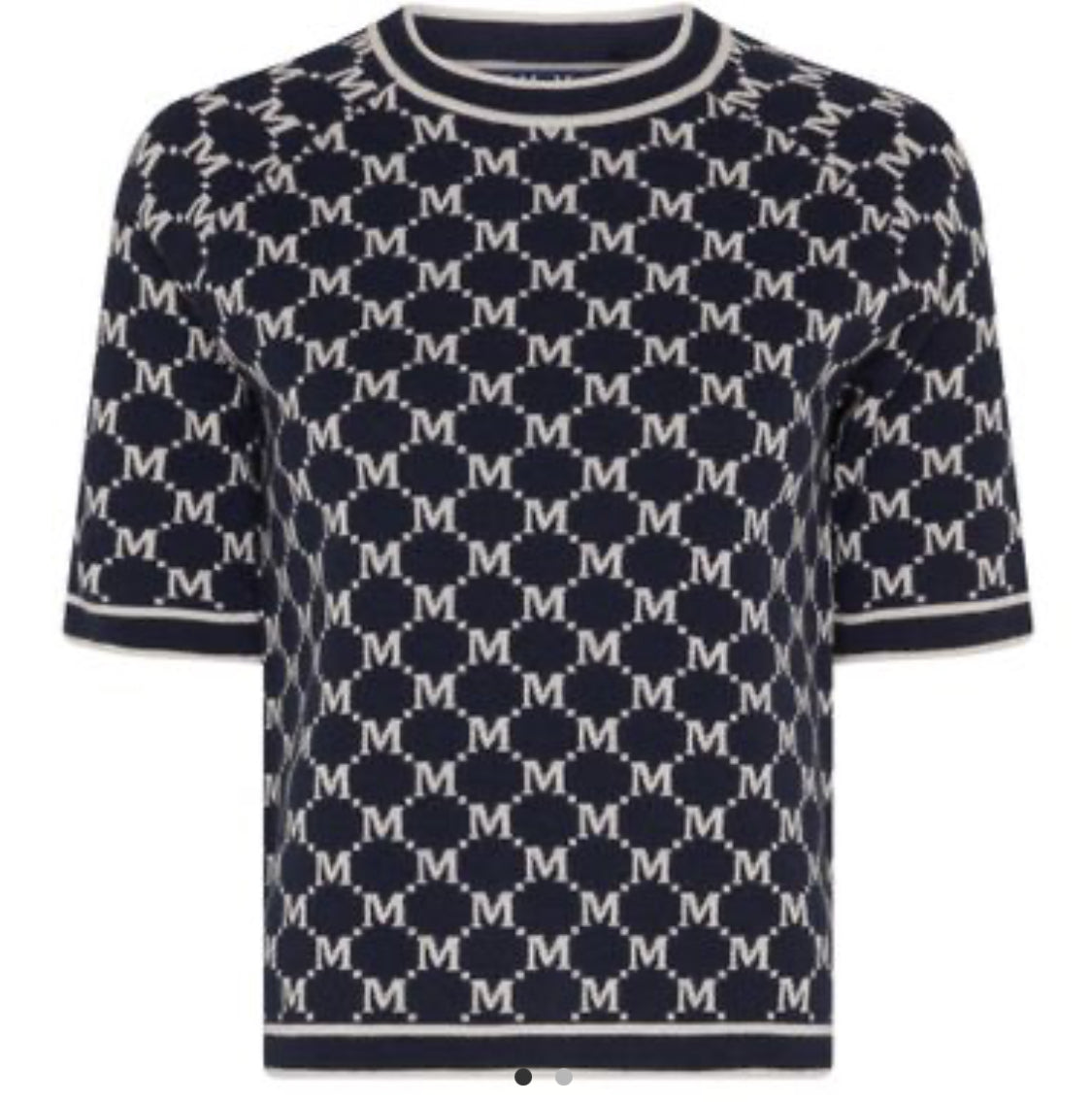 Max Mara Portici Jacquard ull- og kashmirgenser - ZhosLaila