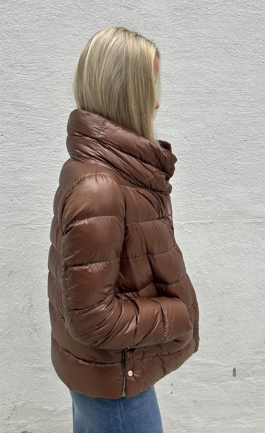 Herno Jakke A-fasong Mokka - ZhosLaila