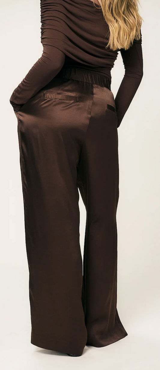 Viveh Cedar bukser Mørkebrun - ZhosLaila