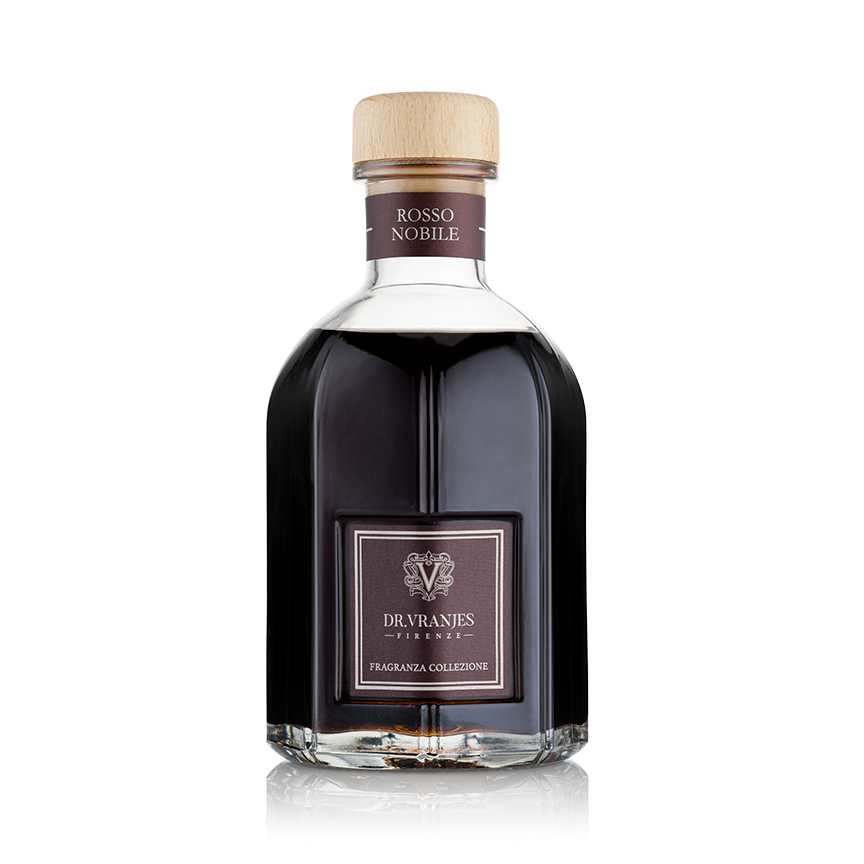 Rosso Nobile 250ml glass m sticks