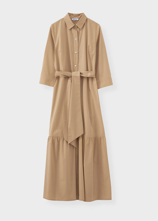 Rosso35 Lalla Kjole Beige - ZhosLaila