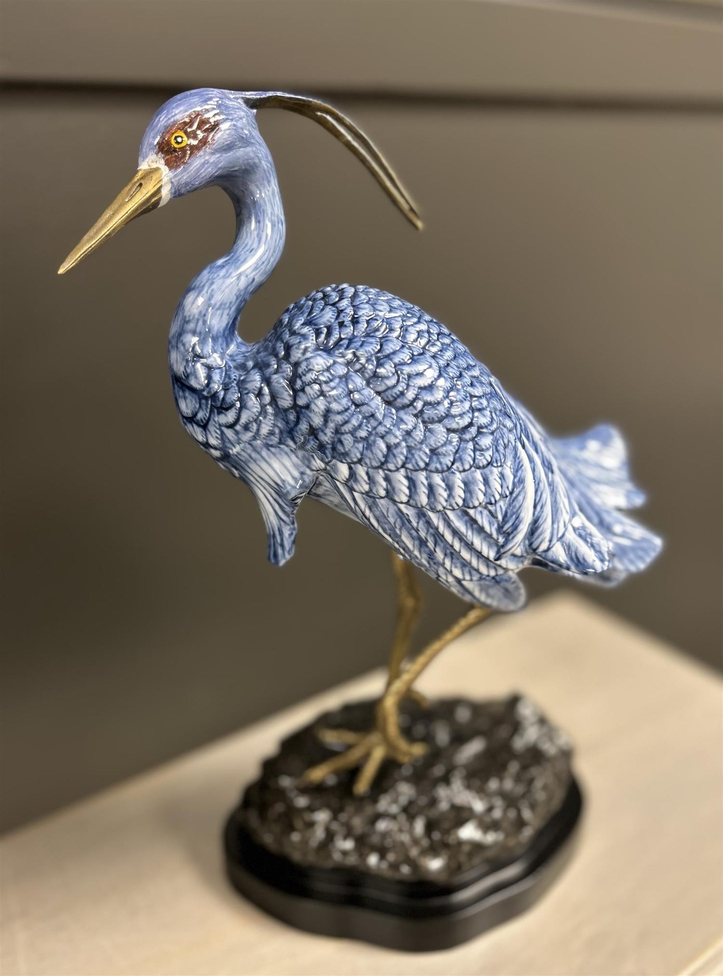 G&C Blue Egret H:33cm - ZhosLaila