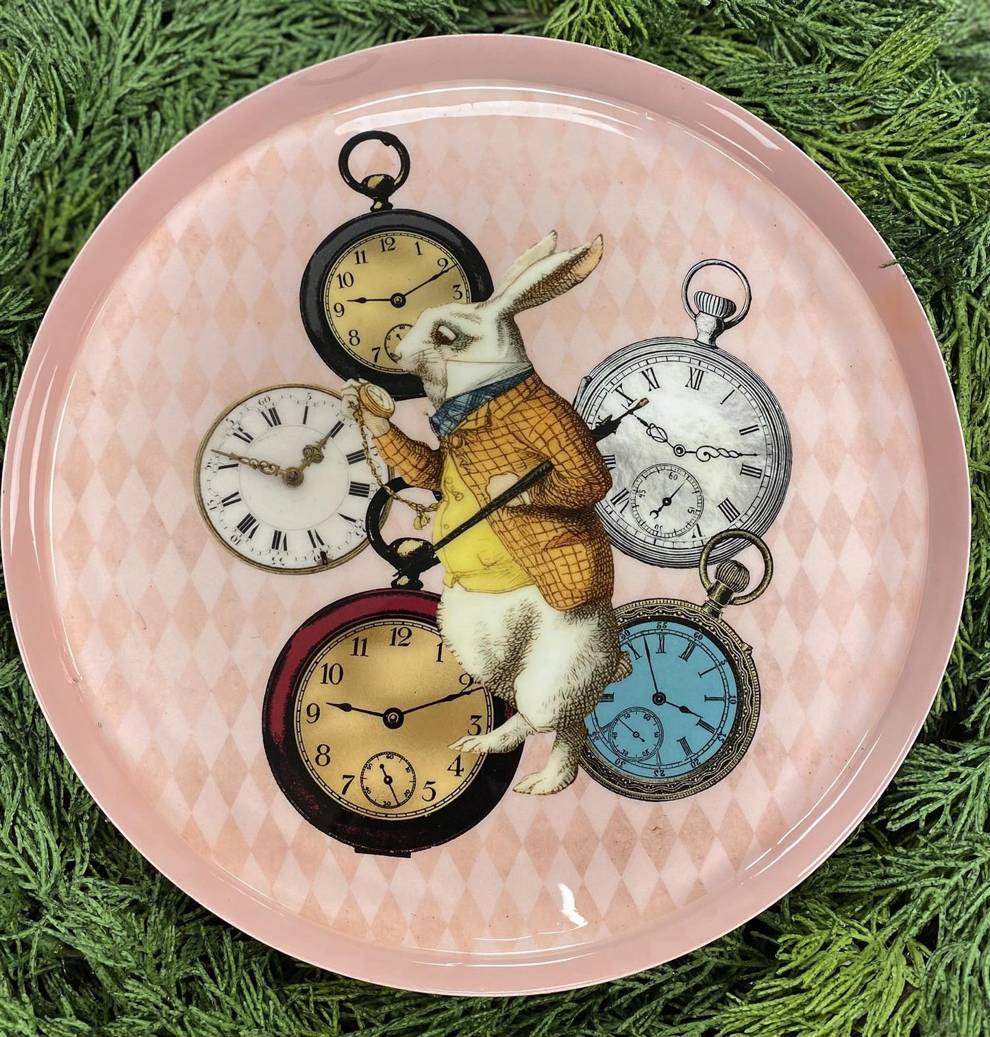 Metallfat Alice Klokker Ø:25cm - ZhosLaila