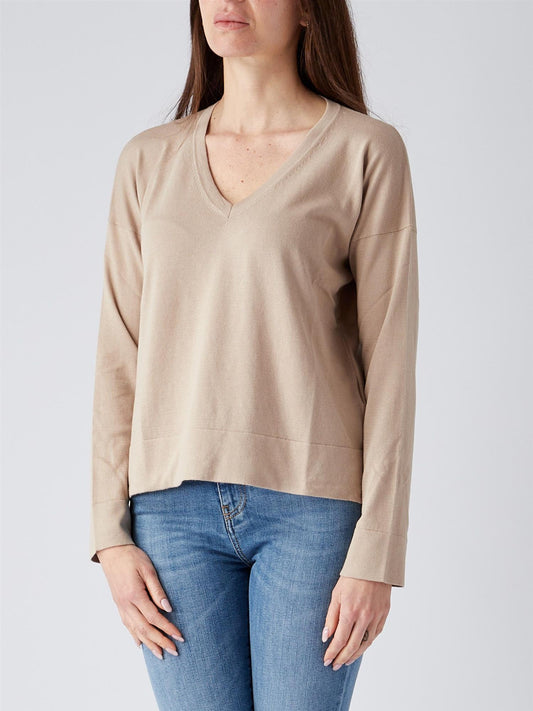 Bomull m v-hals - ZhosLaila