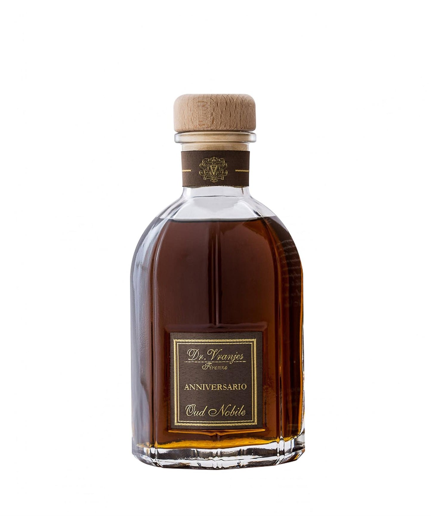 Oud Nobile 500ml glass bottle with sticks