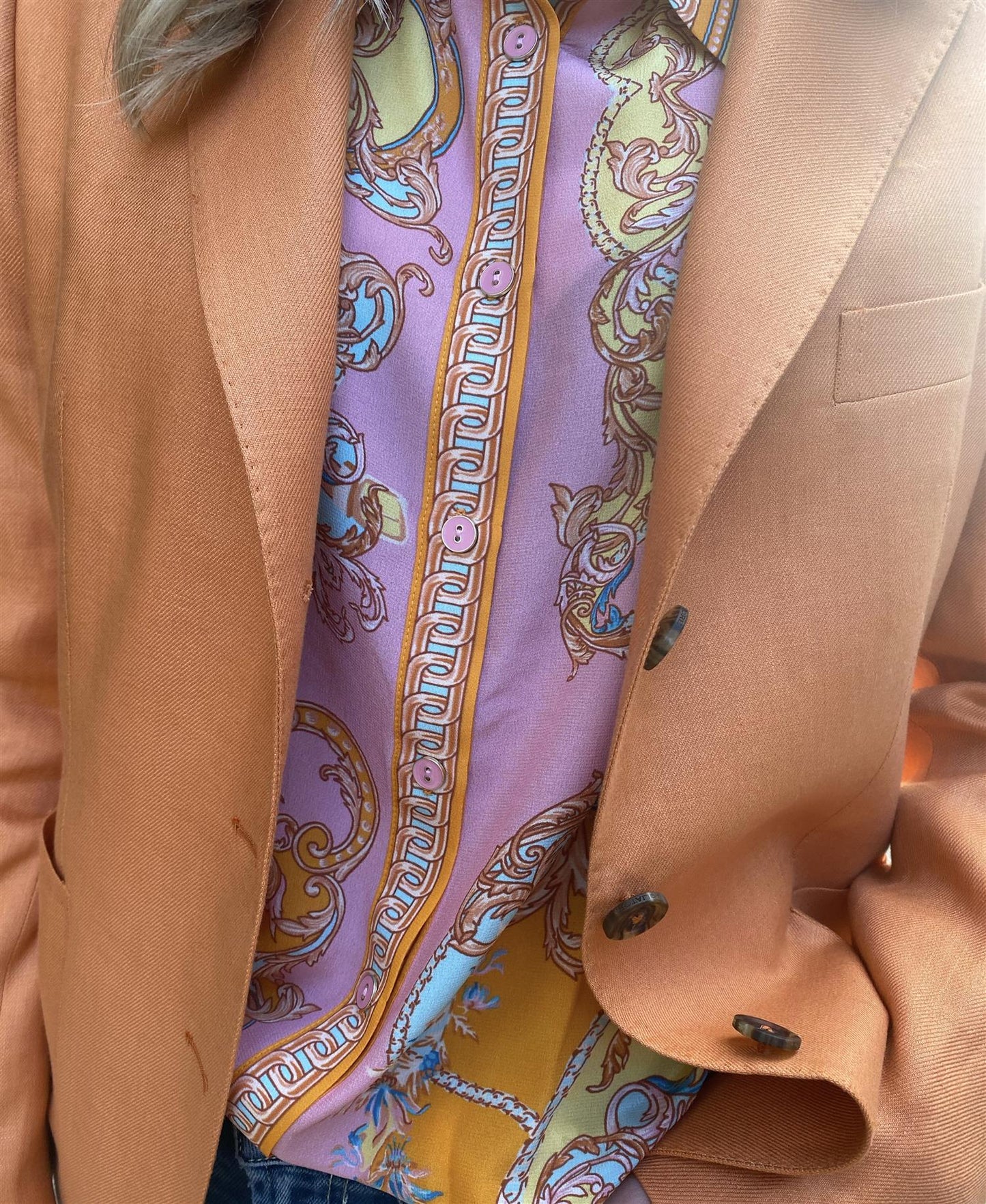 Tagliatore Jackie Blazer Lin Oransje