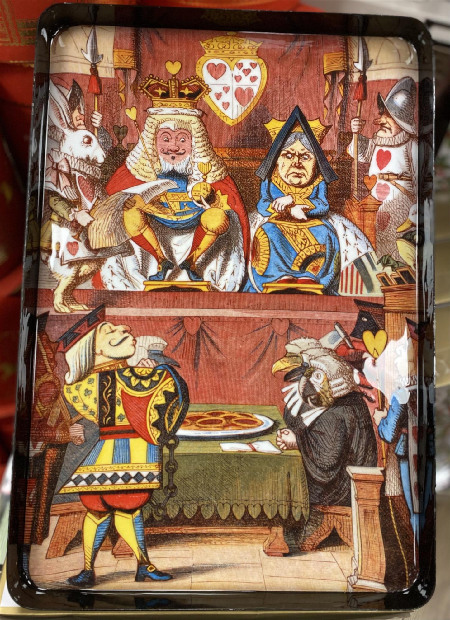 Metallfat Alice Card 44x30cm - ZhosLaila