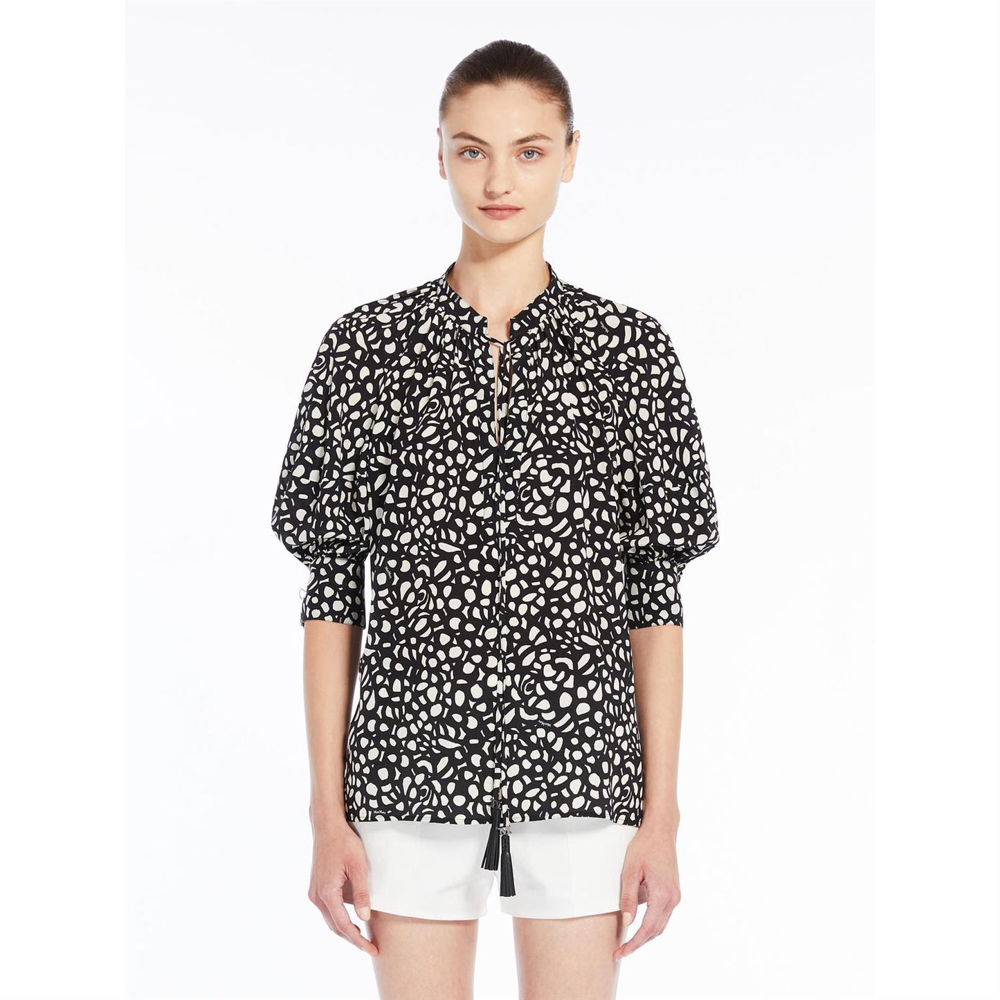Max Mara Emy Bluse Sort - ZhosLaila
