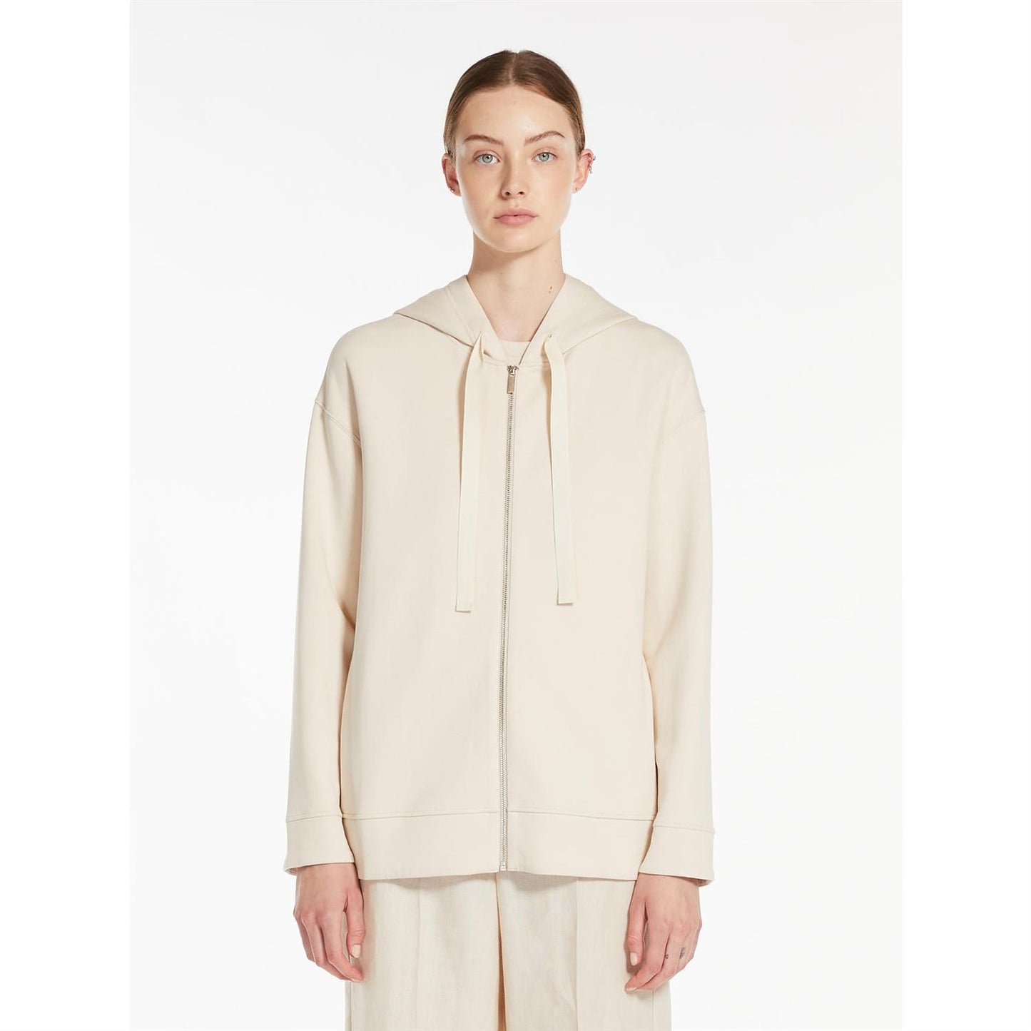 S Max Mara Zuai Jakke Off-white - ZhosLaila