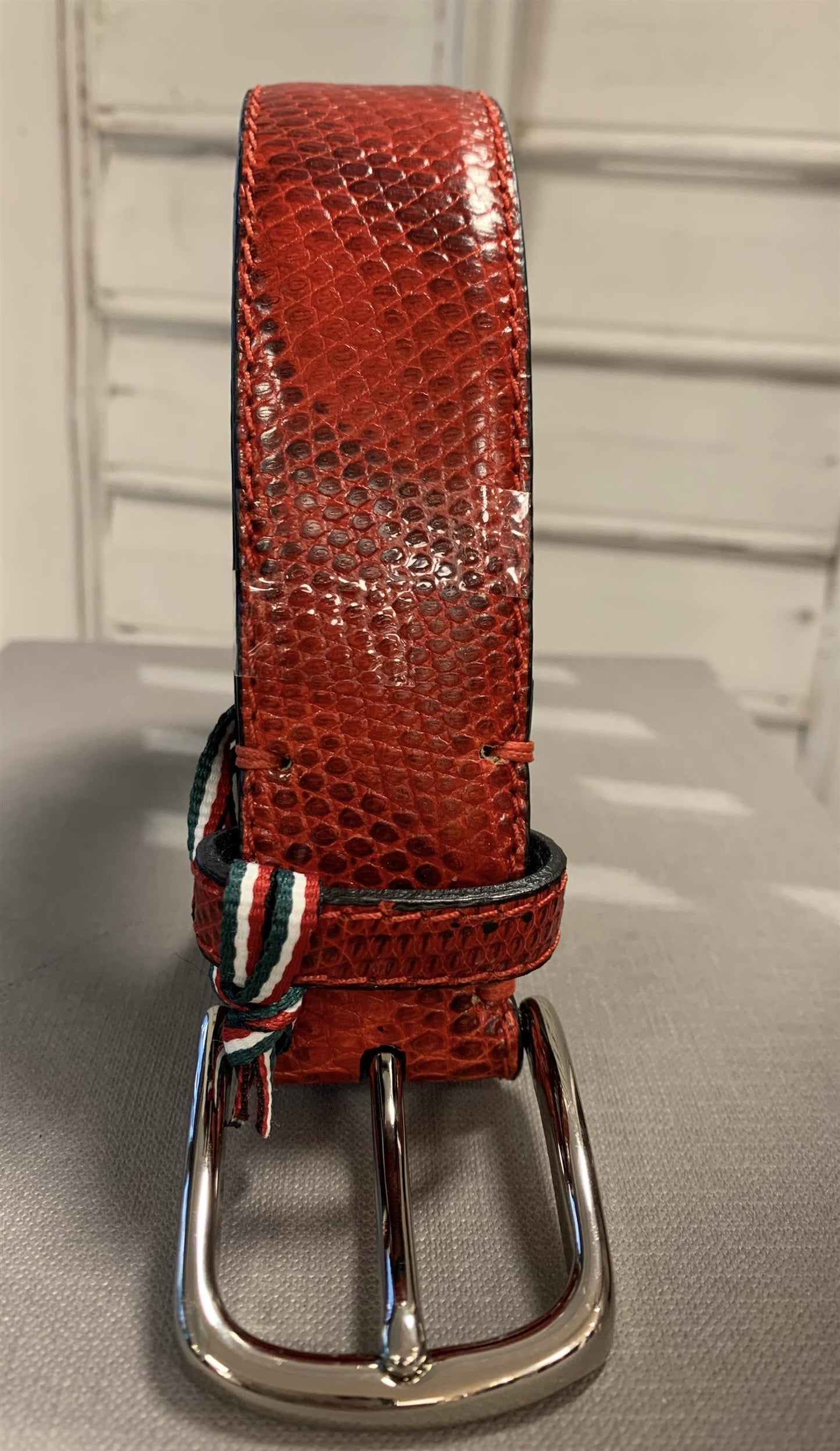 Paolo Vitale Iguana Belte Rød - ZhosLaila