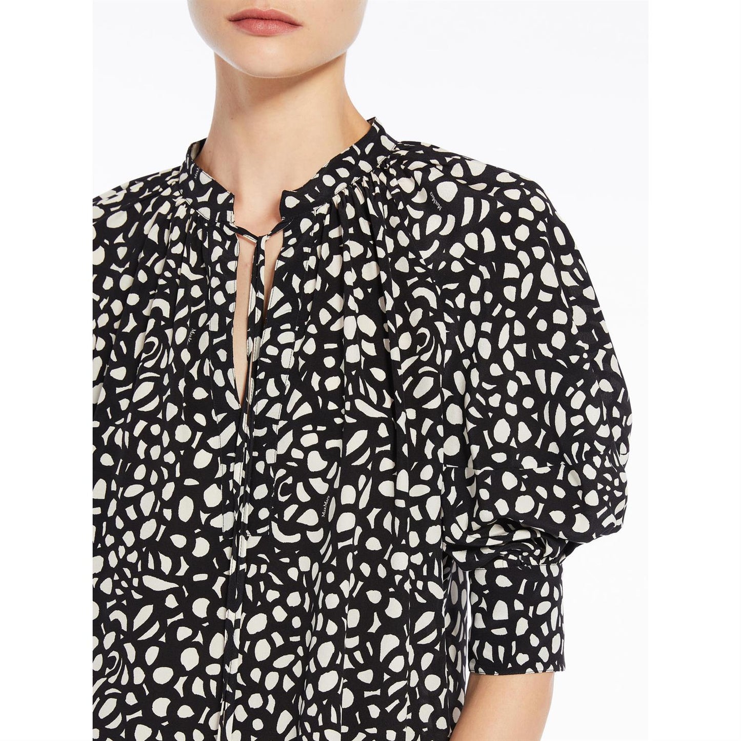 Max Mara Emy Bluse Sort - ZhosLaila