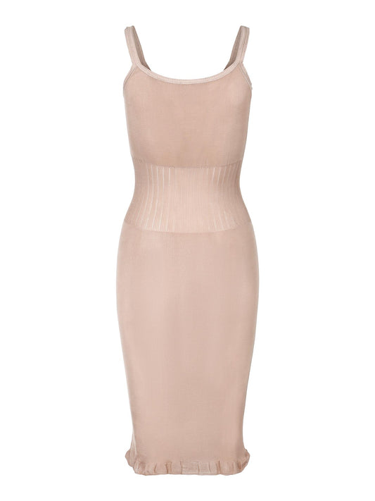 String-Slip kjole 100% silke - ZhosLaila