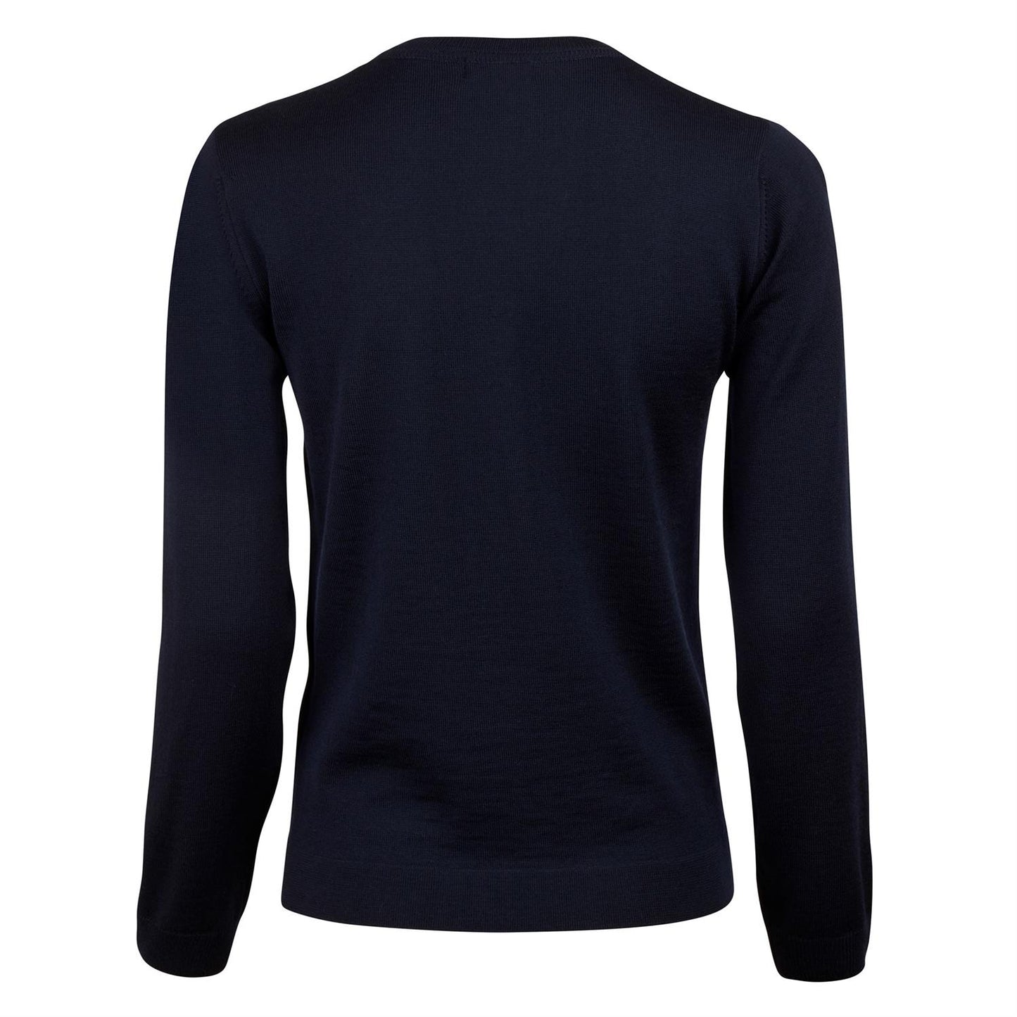 Stenstrøms Signe Navy Merino Crew Neck - ZhosLaila