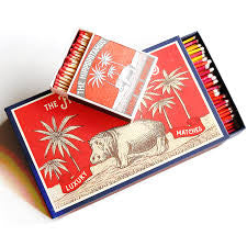 Hippopotamus Fyrstikker 31cm lange - ZhosLaila