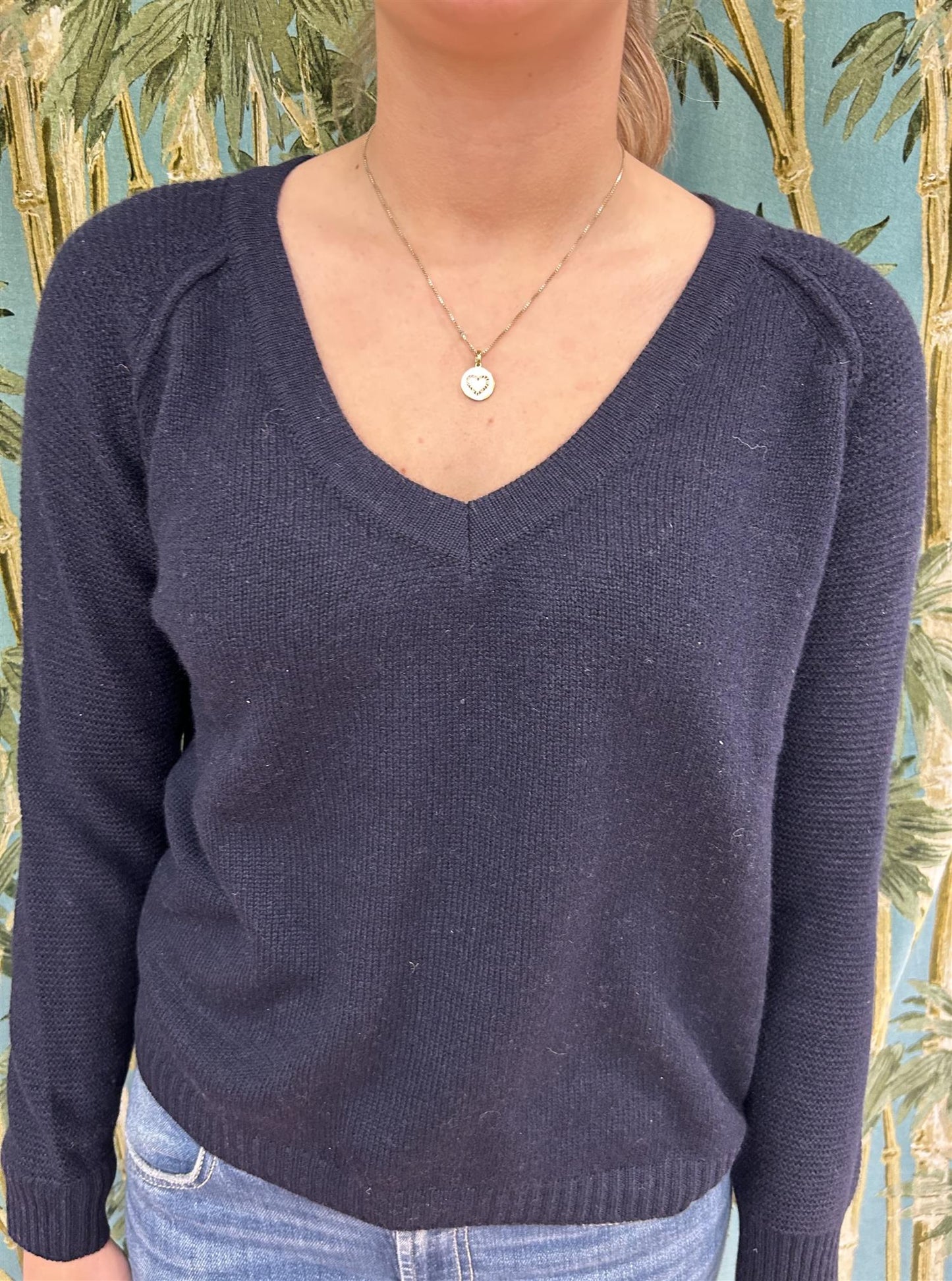 Rasato pullover navy - ZhosLaila