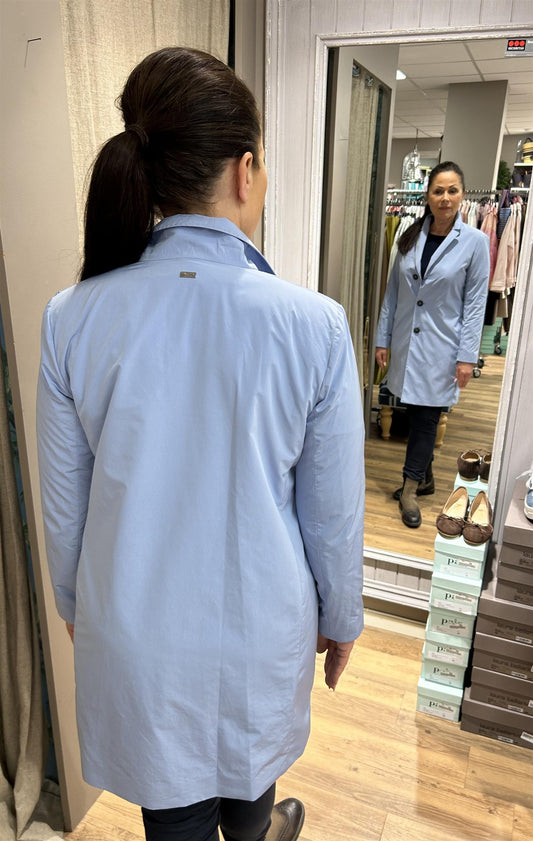 Overcoat lyseblå