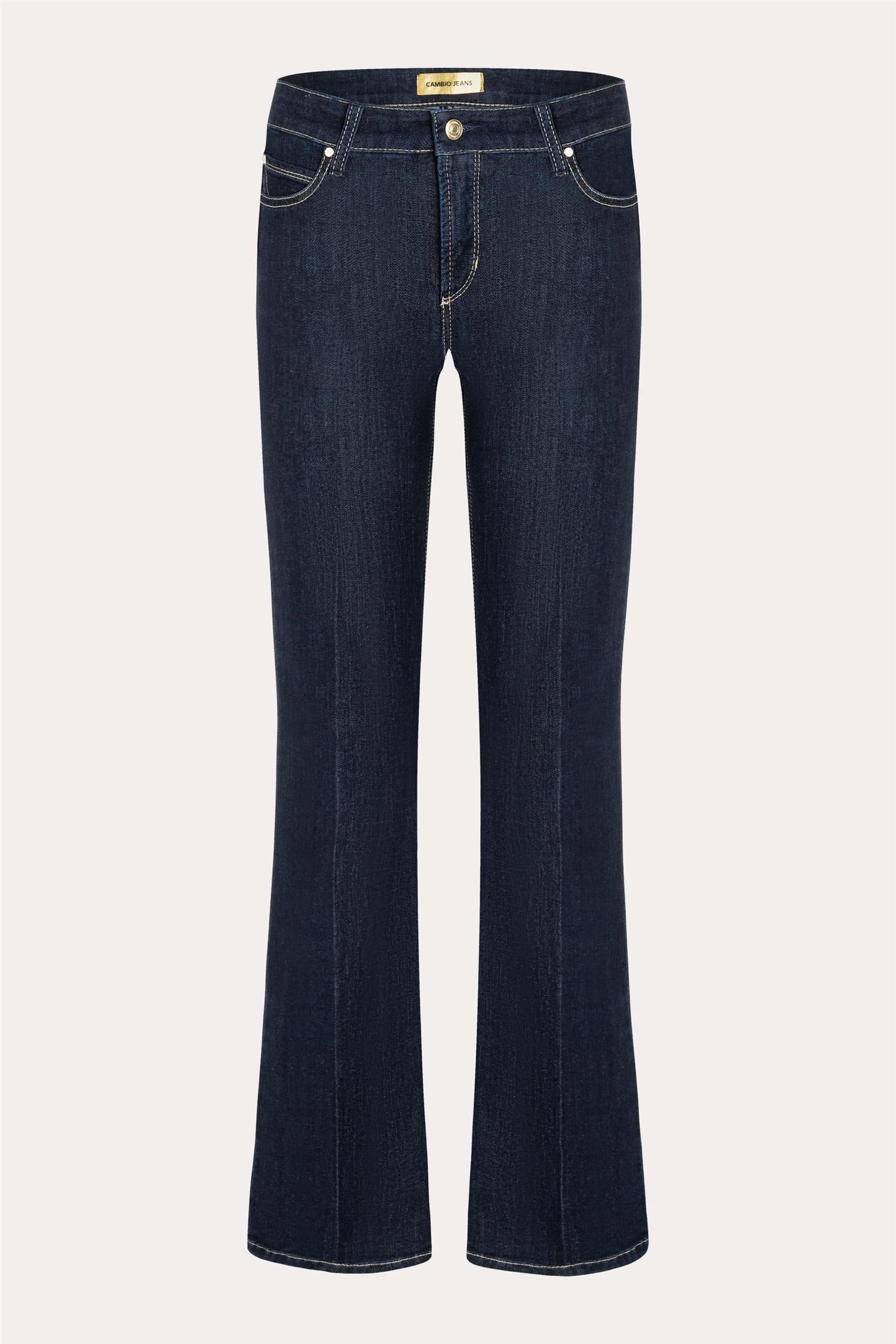 Cambio Paris flared denim Mørkeblå - ZhosLaila
