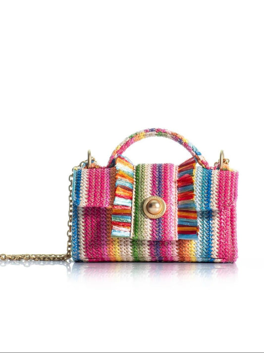 Kooreloo Mini Noble veske Raffia