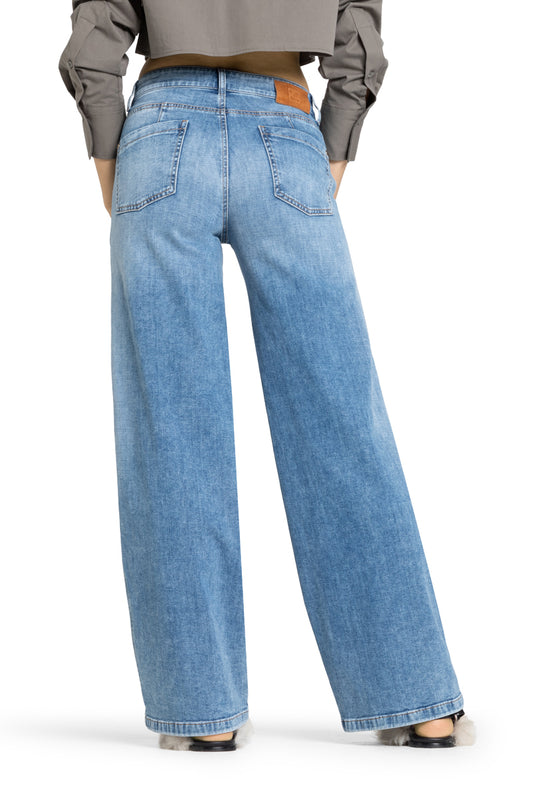 Cambio Alek Jeans Wide-fit Long